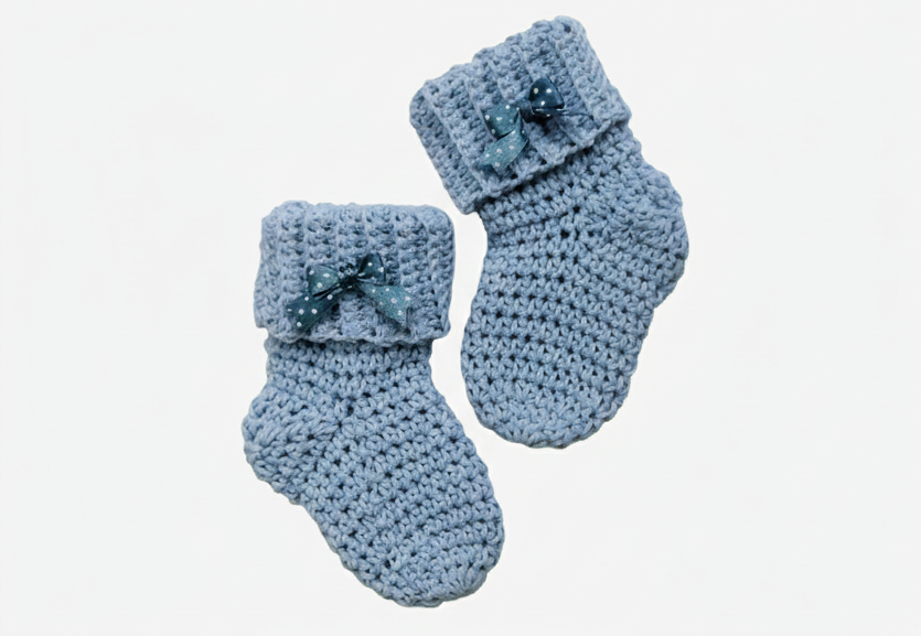 Scarpette all'uncinetto